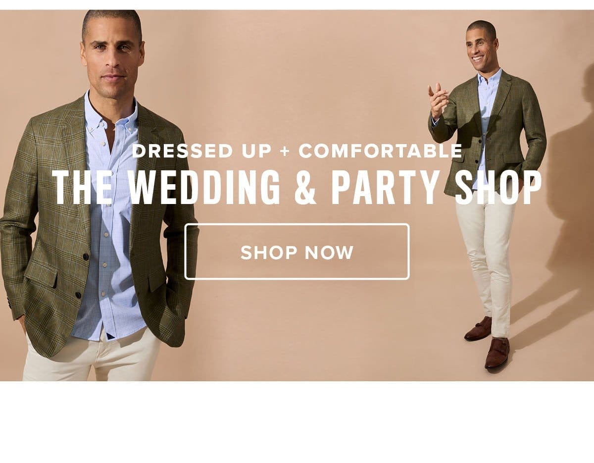 Dressed Up + Comfortable: The Wedding & Party Shop