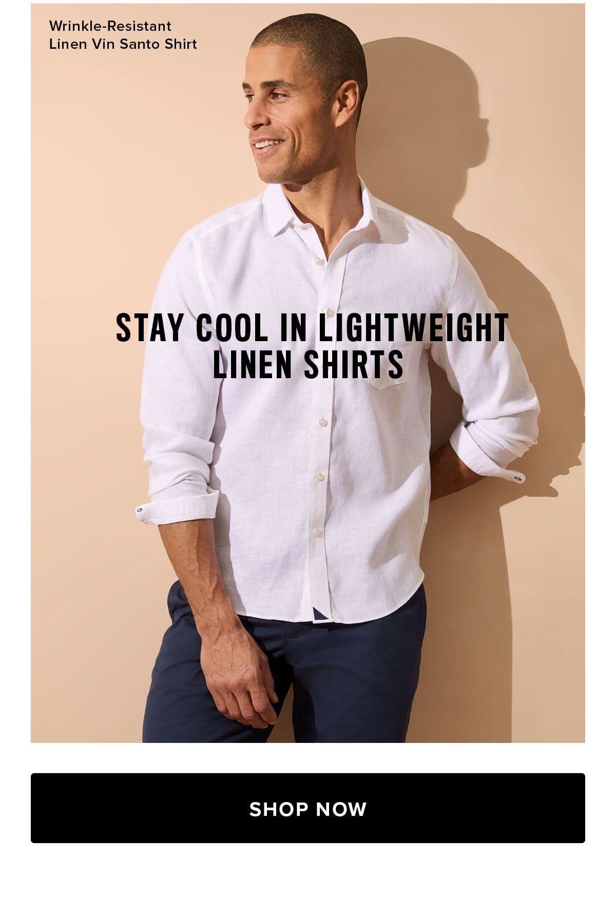 Stay Cool In Lightweight Linen Shirts