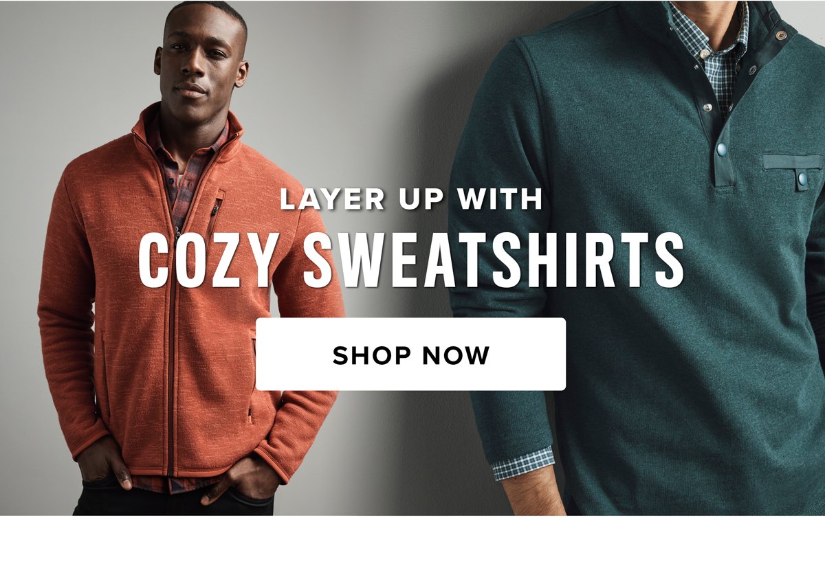 Layer Up With Cozy Sweatshirts