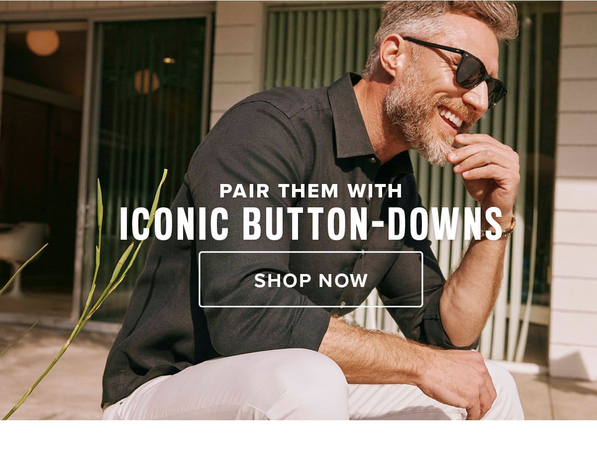 Pair Them With iconic Button-Downs