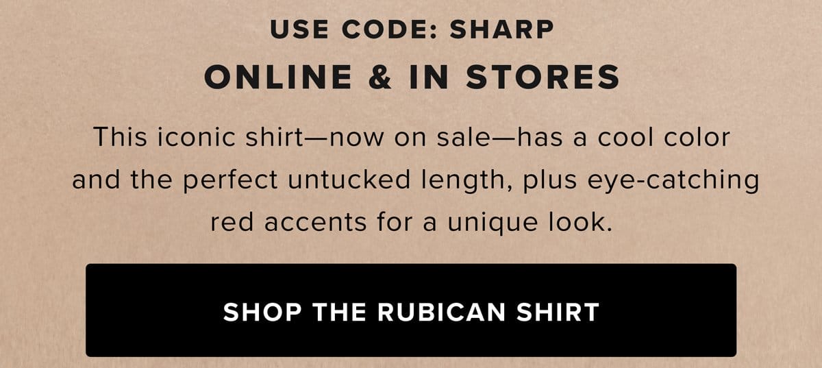 Shop The Rubican Shirt
