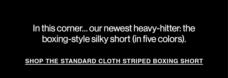 Shop The Standard Cloth Striped Boxing Short