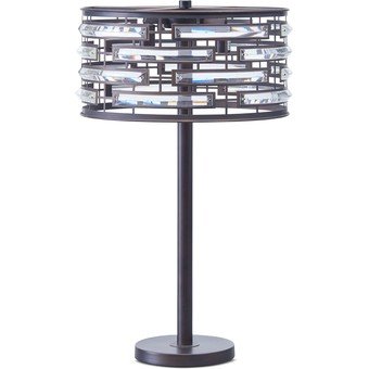 Crystal Bronze Table Lamp