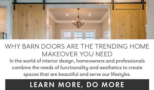 BLOG: WHY BARN DOORS ARE THE TRENDING HOME MAKEOVER YOU NEED