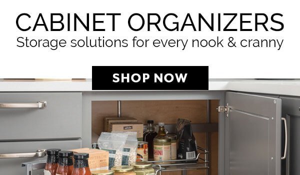 SHOP CABINET ORGANIZERS