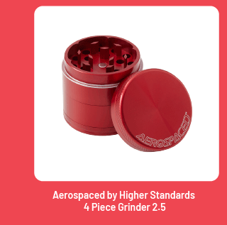 Aerospaced by Higher Standards 4 Piece Grinder 2.5