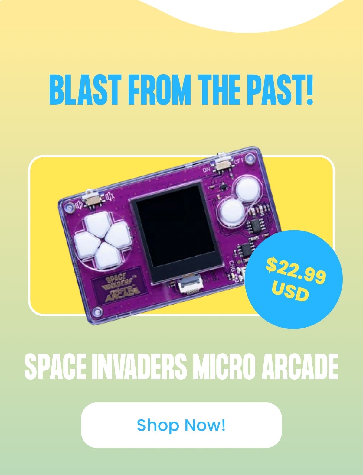 Space Invaders Micro Arcade