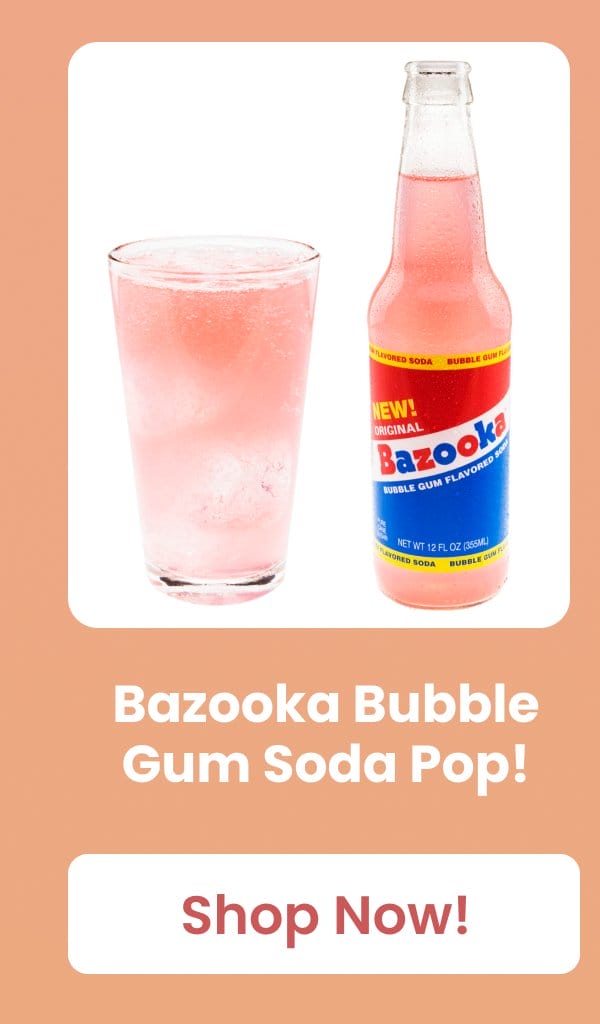 Bazooka Bubble Gum Soda Pop