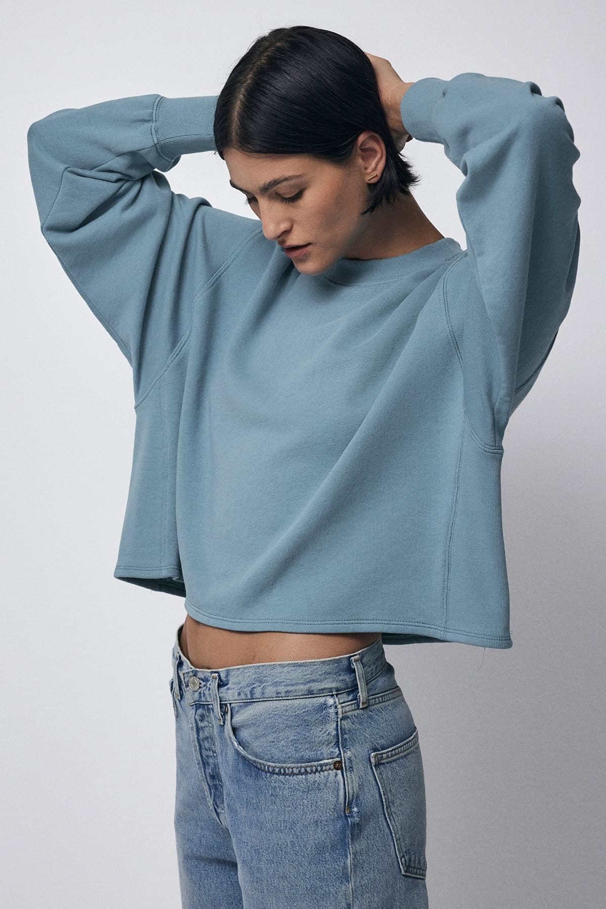 Model wearing the Malibu Sweatshirt
