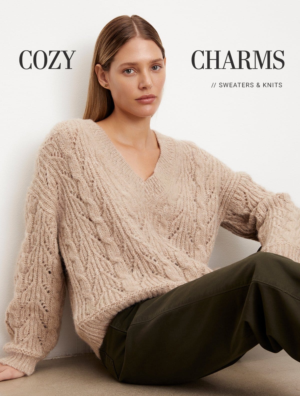 COZY CHARMS // SWEATERS & KNITS