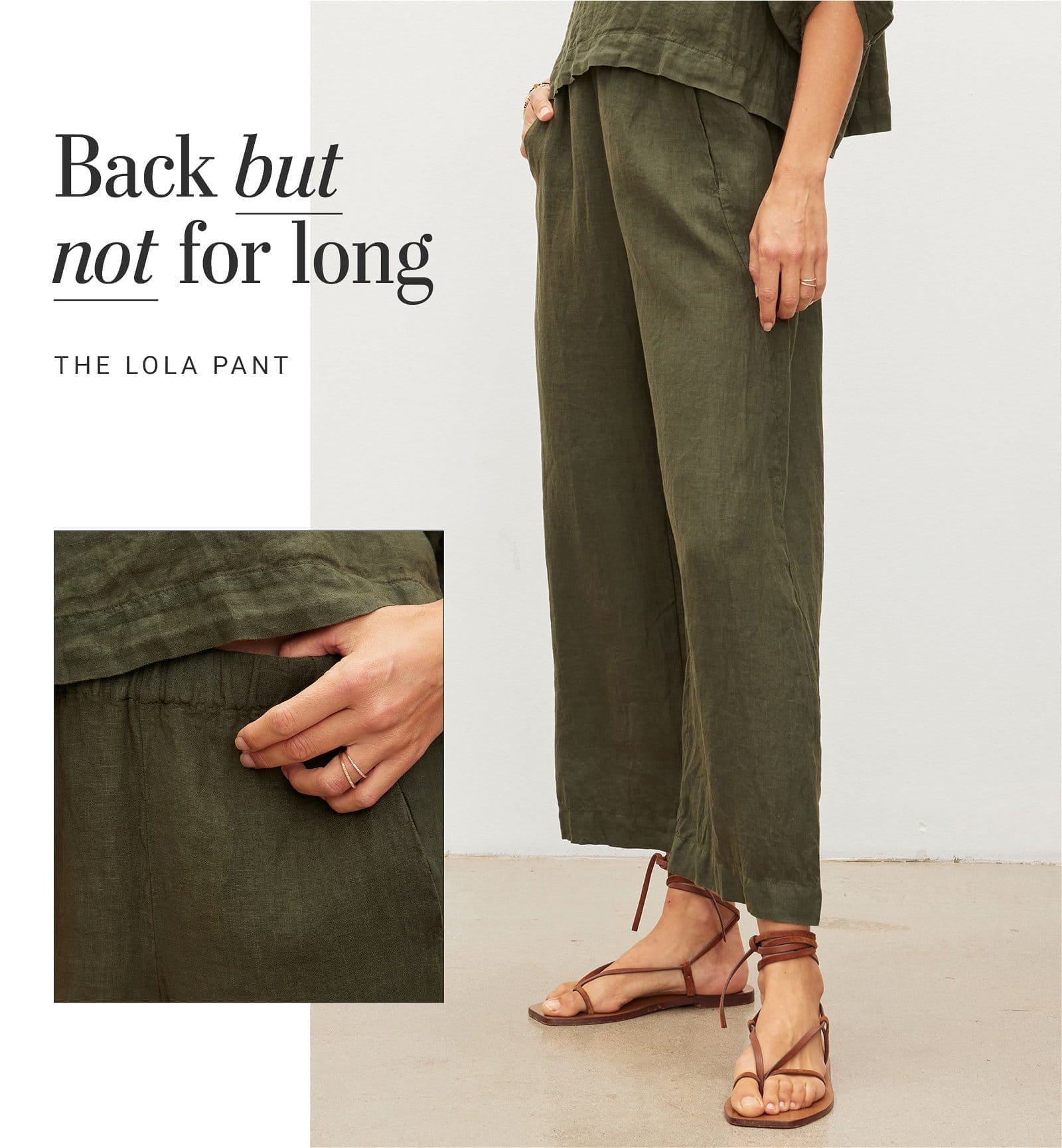 Back but not for long! The Lola Pant