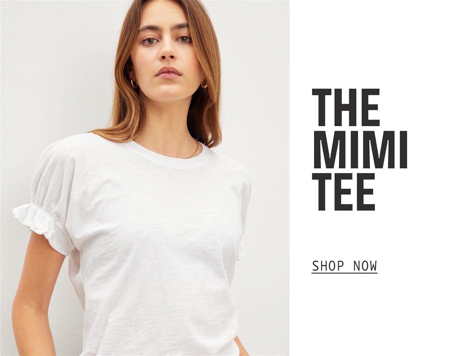 Model wearing the Mimi Tee