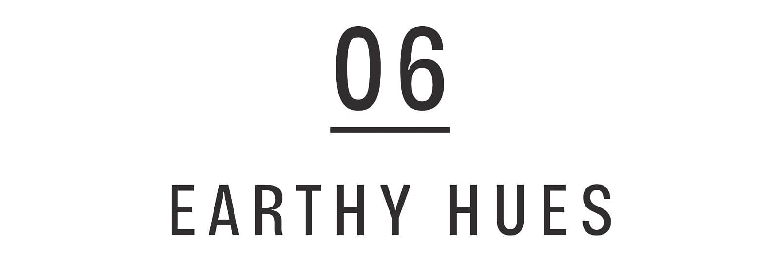 06 EARTHY HUES