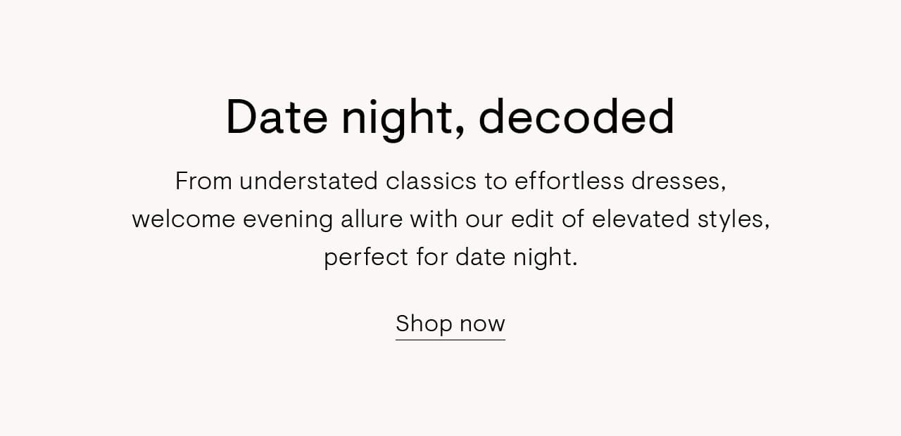 Date night, decoded