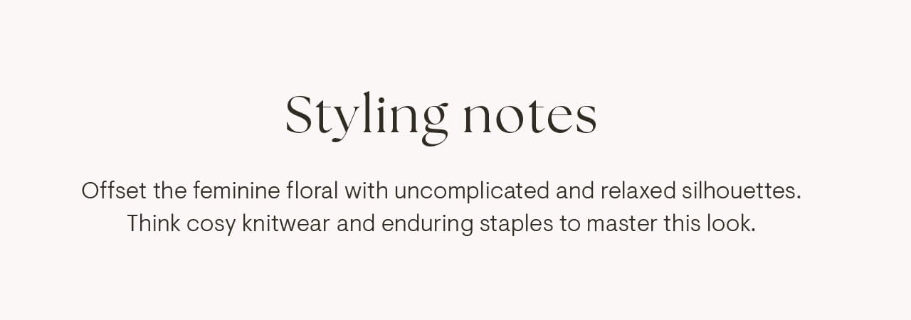 Styling Notes