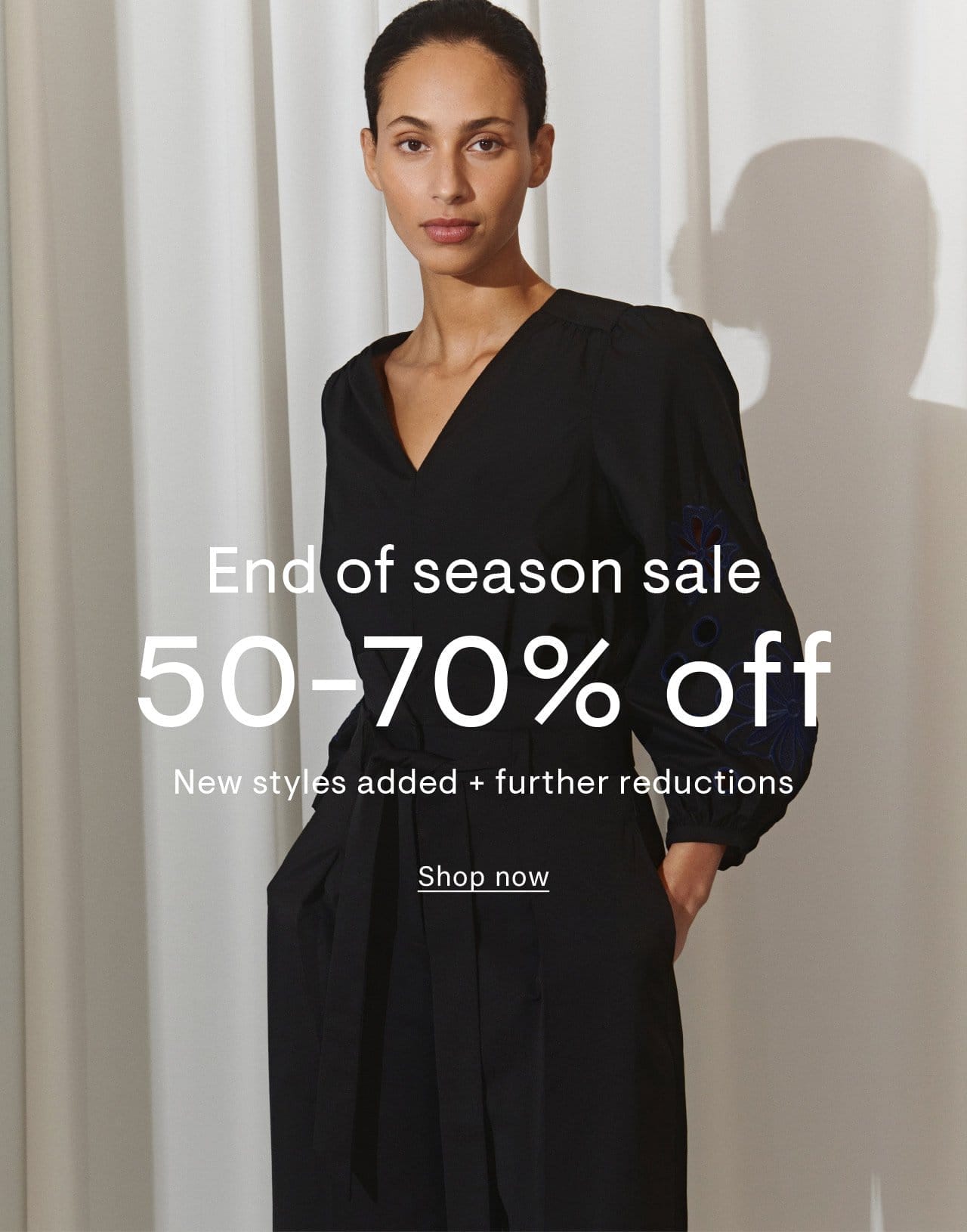 End of season sale - 50-70% off - new styles added