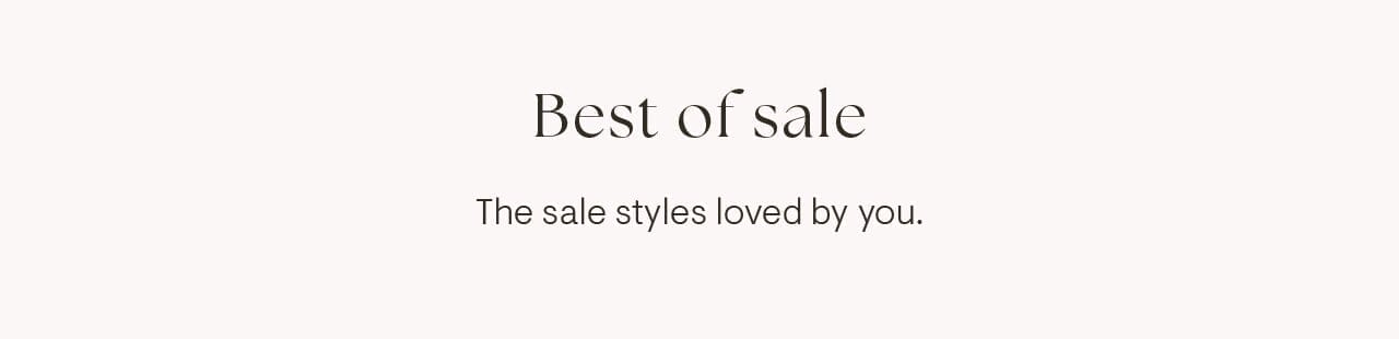 Best of Sale