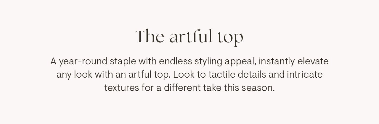 The Artful Top