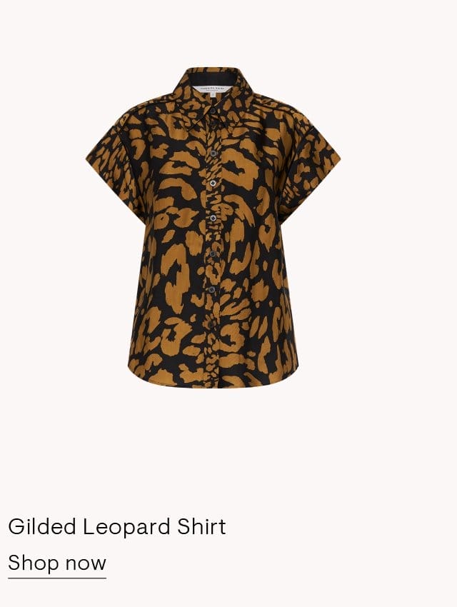Gilded Leopard Shirt