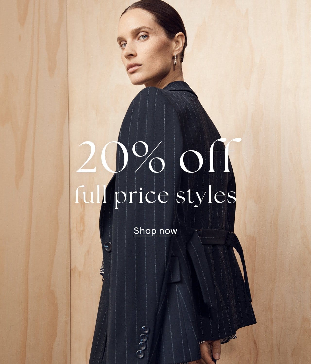 20% off full price styles. Shop now.