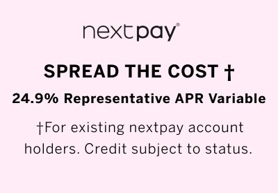 Spread the cost with nextpay