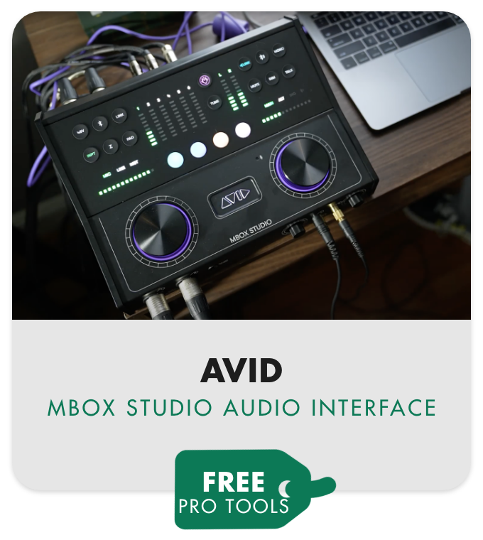 Free Pro Tools License With Avid MBOX Studio