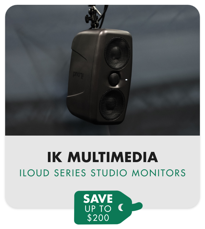 Up To \\$200 Off IK Multimedia iLoud Series