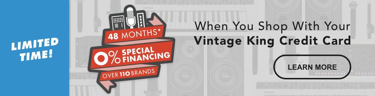 0% Interest For Up To 48 Months With Your Vintage King Credit Card*