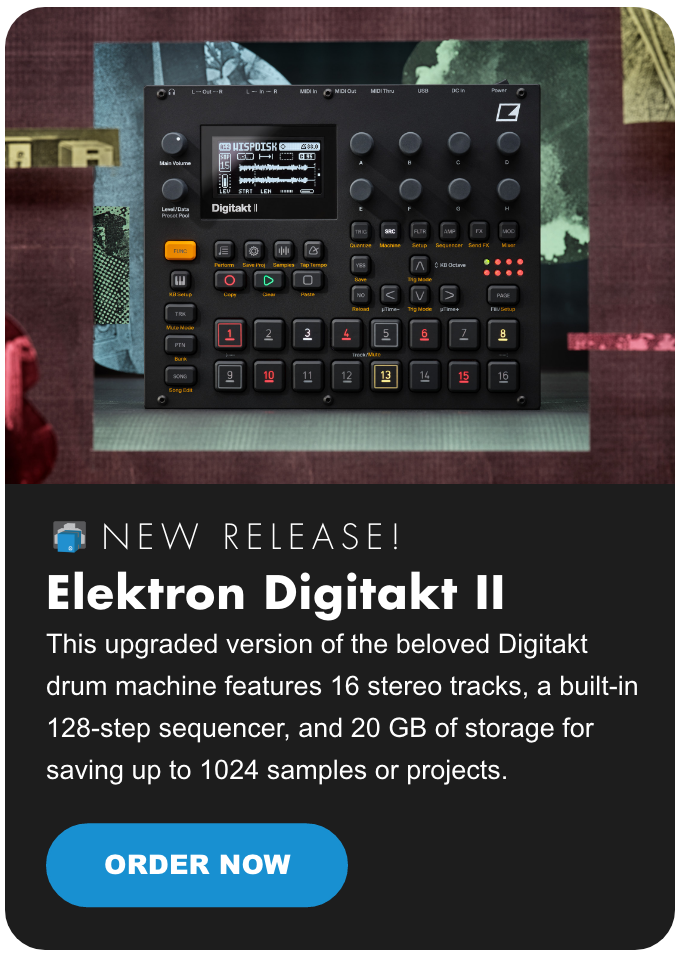 NEW! Elektron Digitakt II