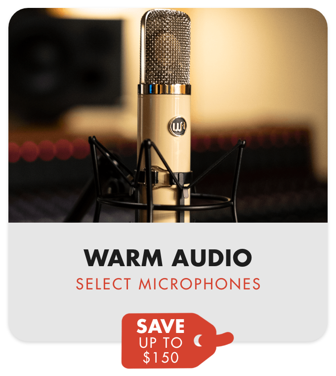 Up To \\$150 Off Select Warm Audio Mics