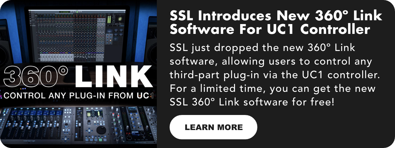 NEW! SSL Introduces New 360ºLink Software For UC1 Controller