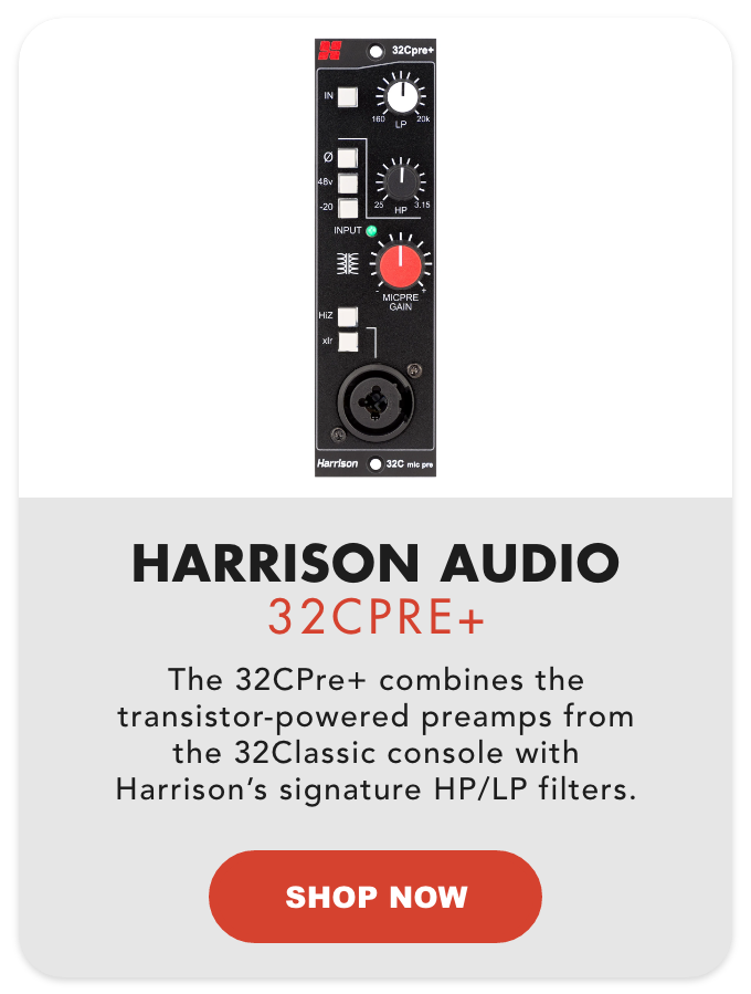 Harrison Audio 32CPRE+