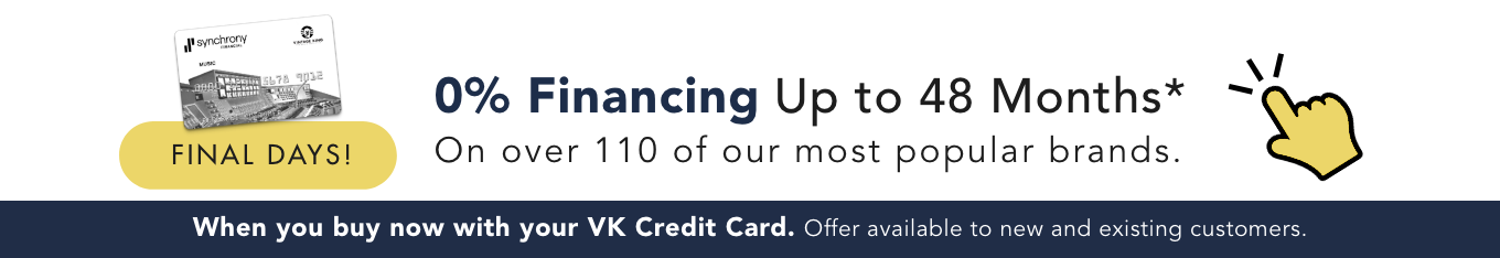 Final Days! 0% Financing For Up To 48 Months*