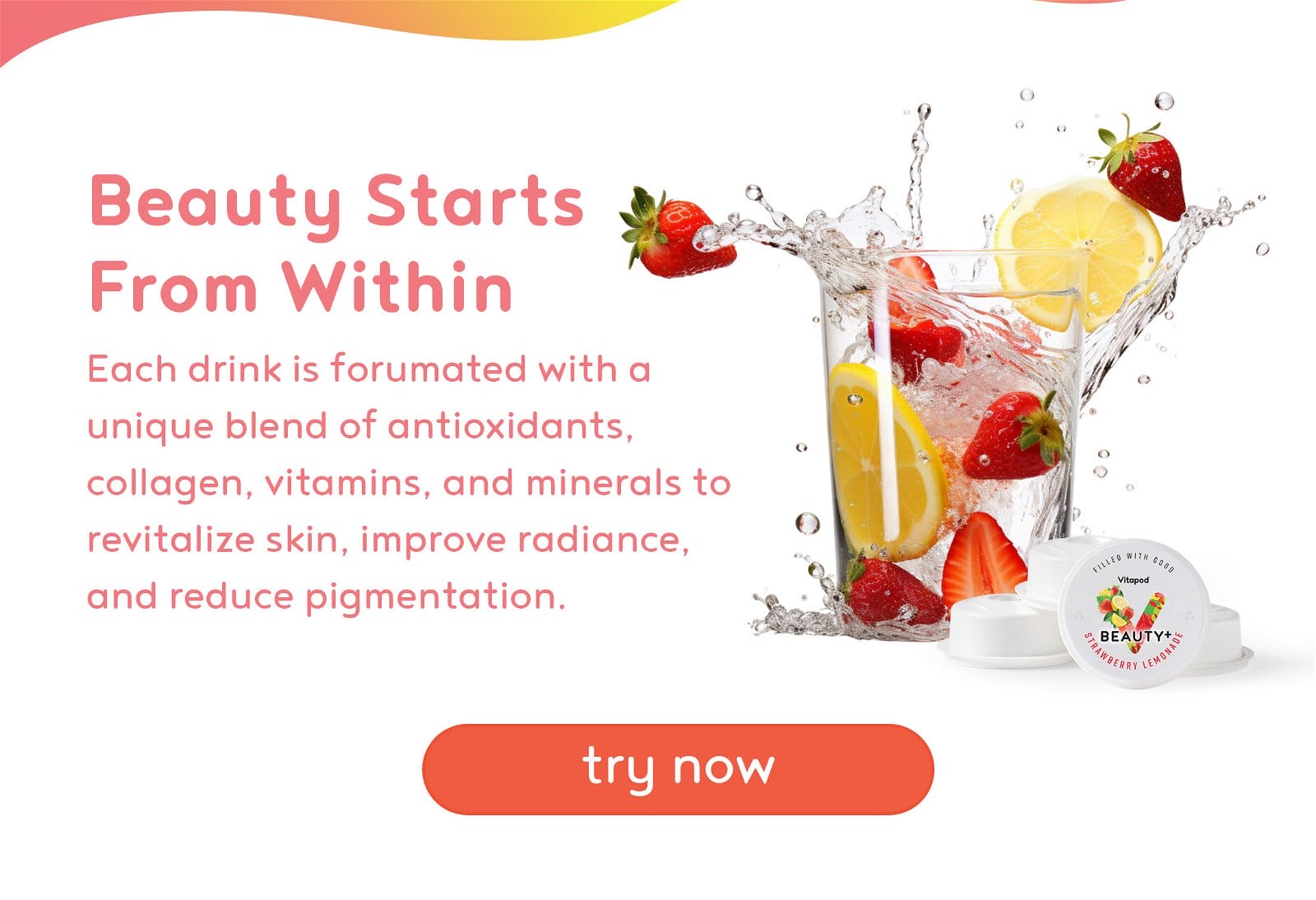 Beauty Starts From Within: Each drink is forumated with a unique blend of antioxidants, collagen, vitamins, and minerals to revitalize skin, improve radiance, and reduce pigmentation.