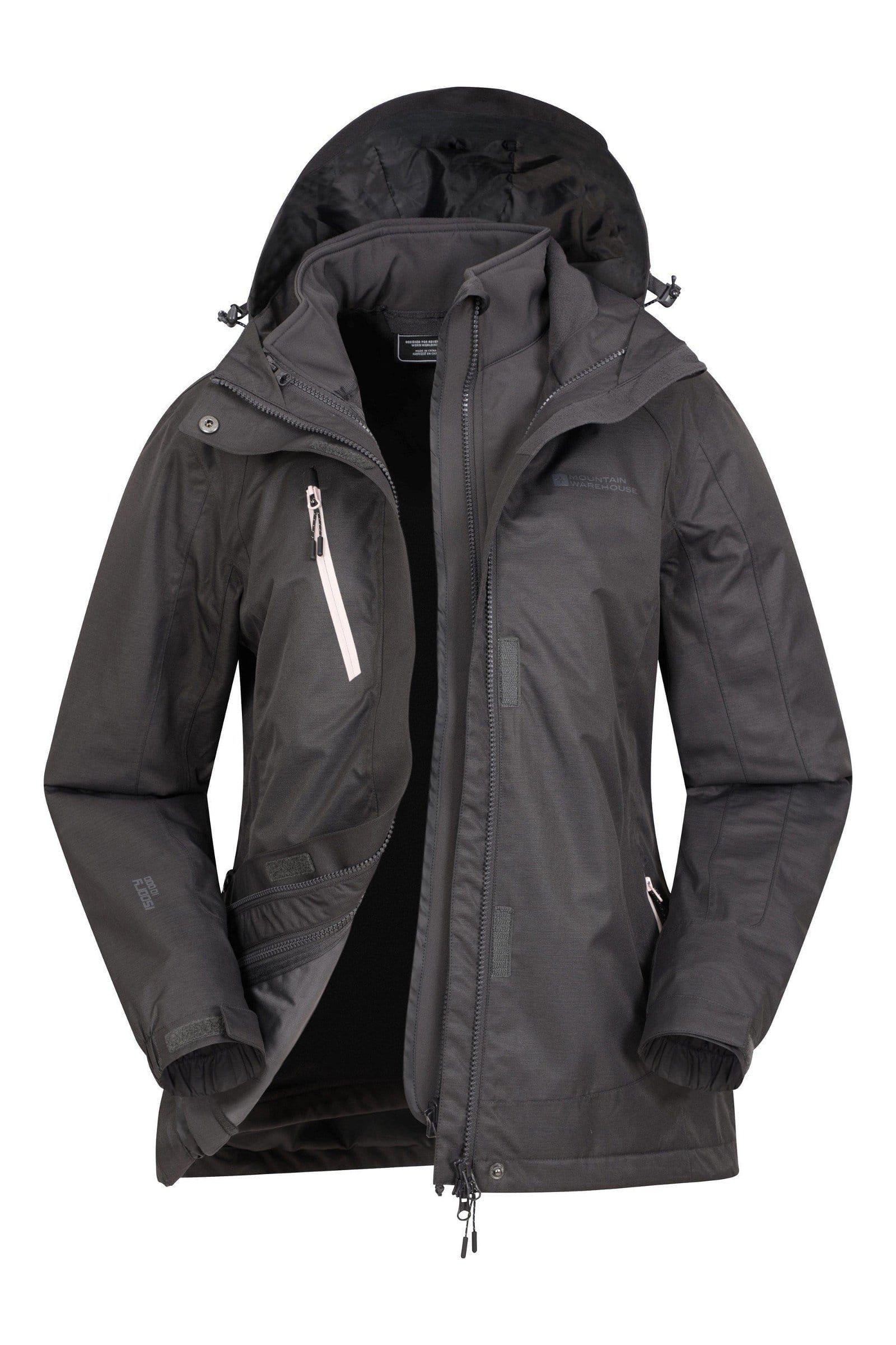 3 in 1 Waterproof Jacket Winter Rain Coat