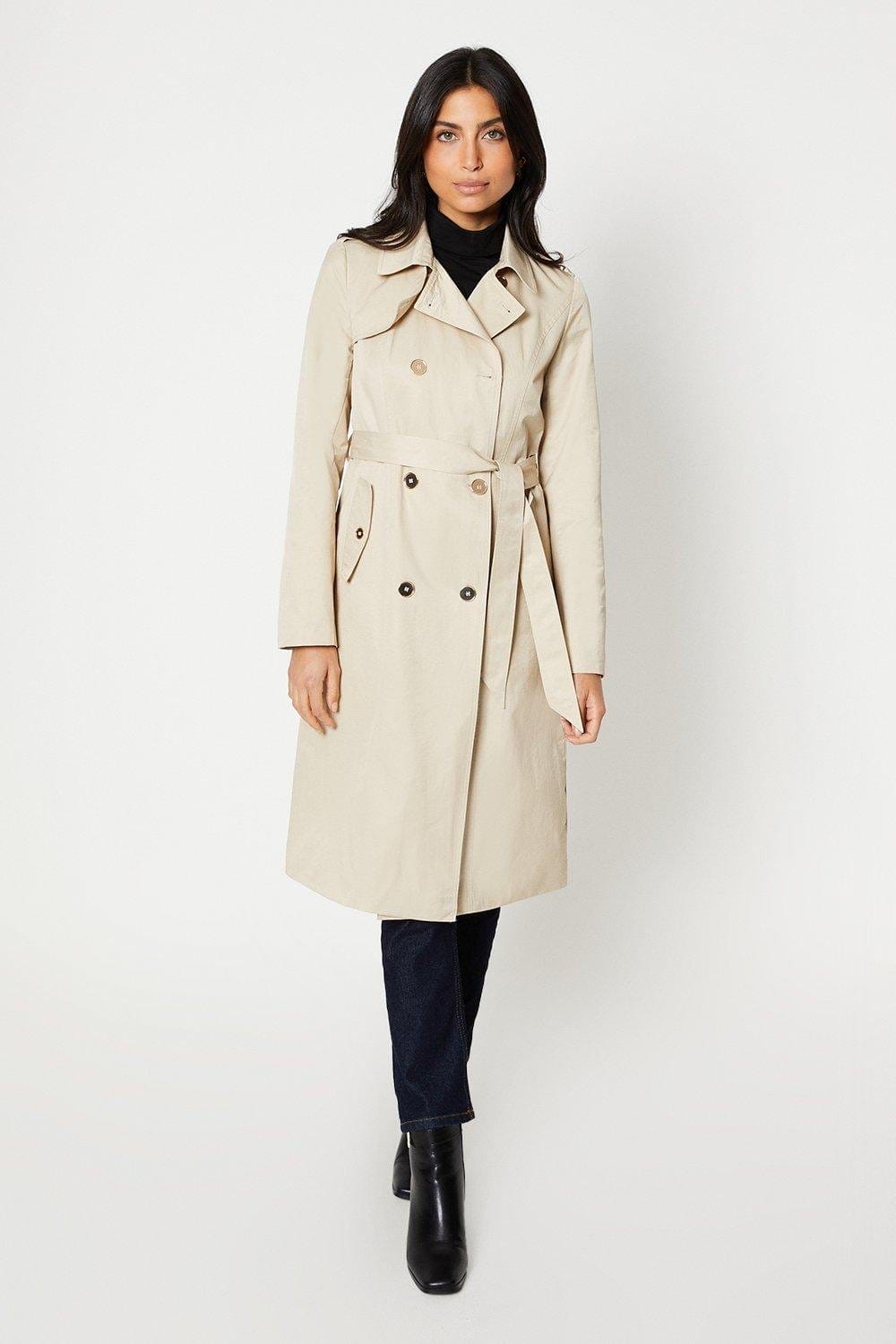 Detail Trench Coat