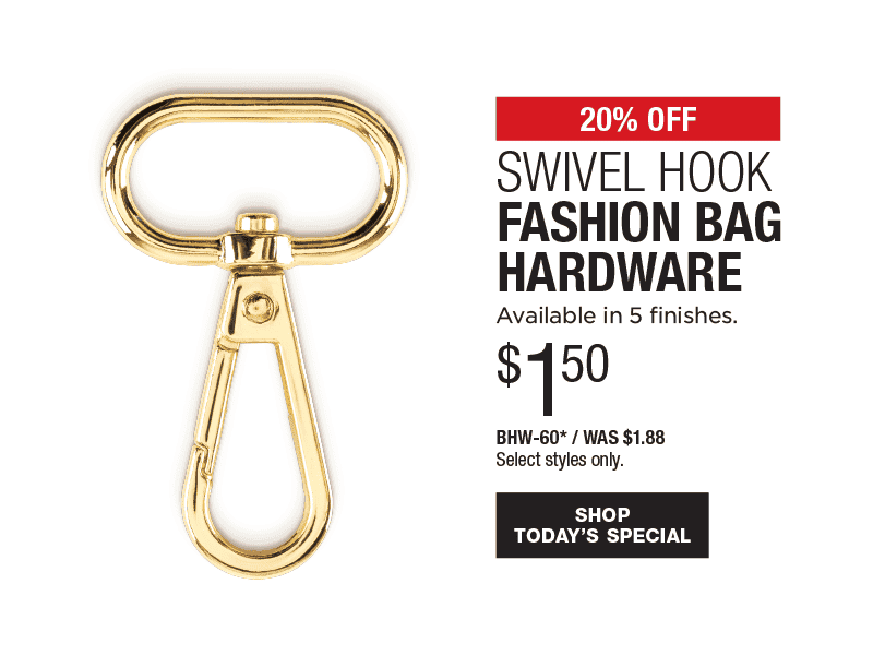 20% Off Swivel Hook Fashion Bag Hardware