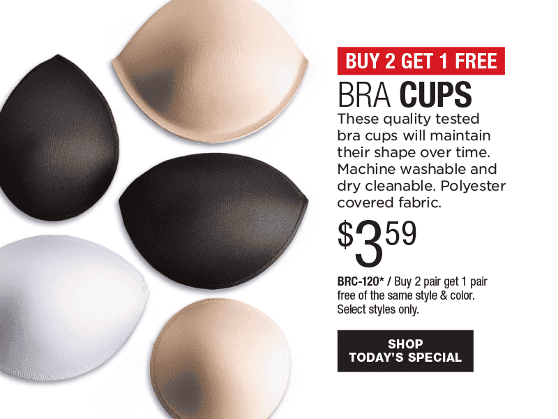 Buy 2 Get 1 Free - Bra Cups