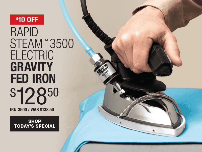 \\$10 Of Rapid Steam 500 Electric Gravity Fed Iron