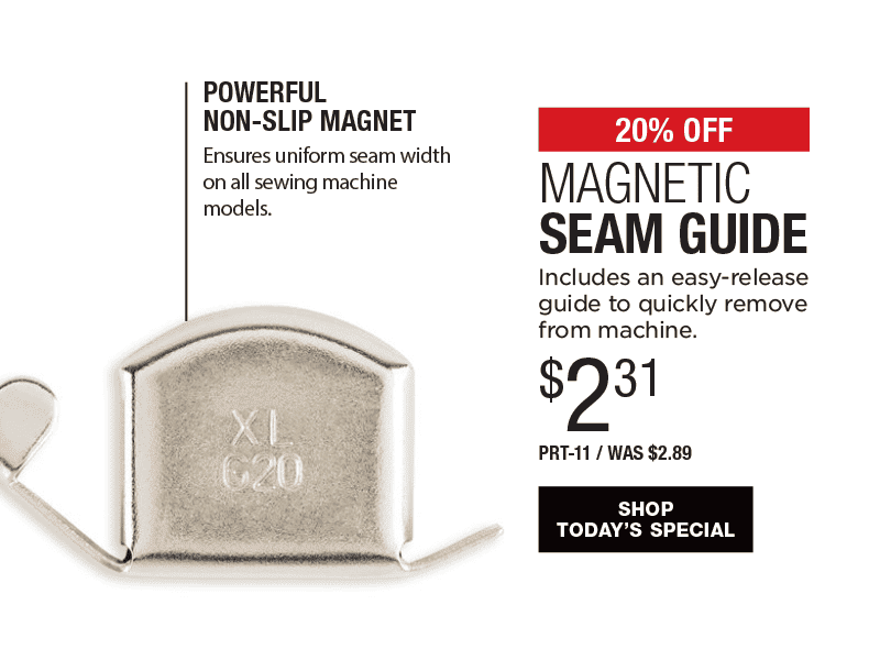20% Off Magnetic Seam Guide
