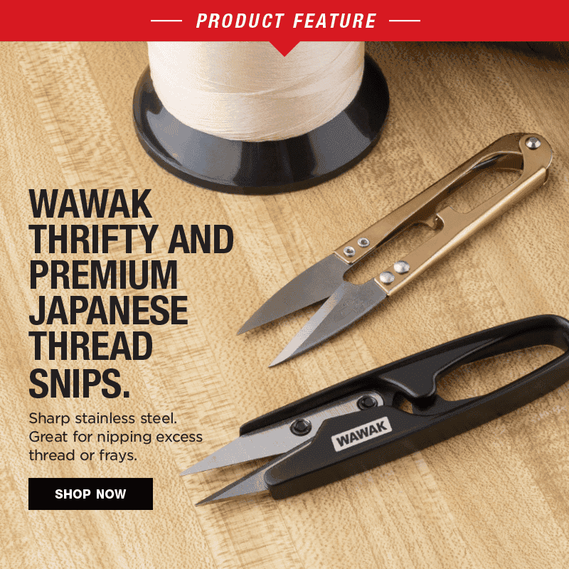 Product Feature: WAWA Thrifty & Premium Japanese Thread Snips. Shop Now!