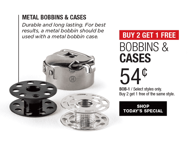Buy 2 Get 1 Free - Bobbins & Cases