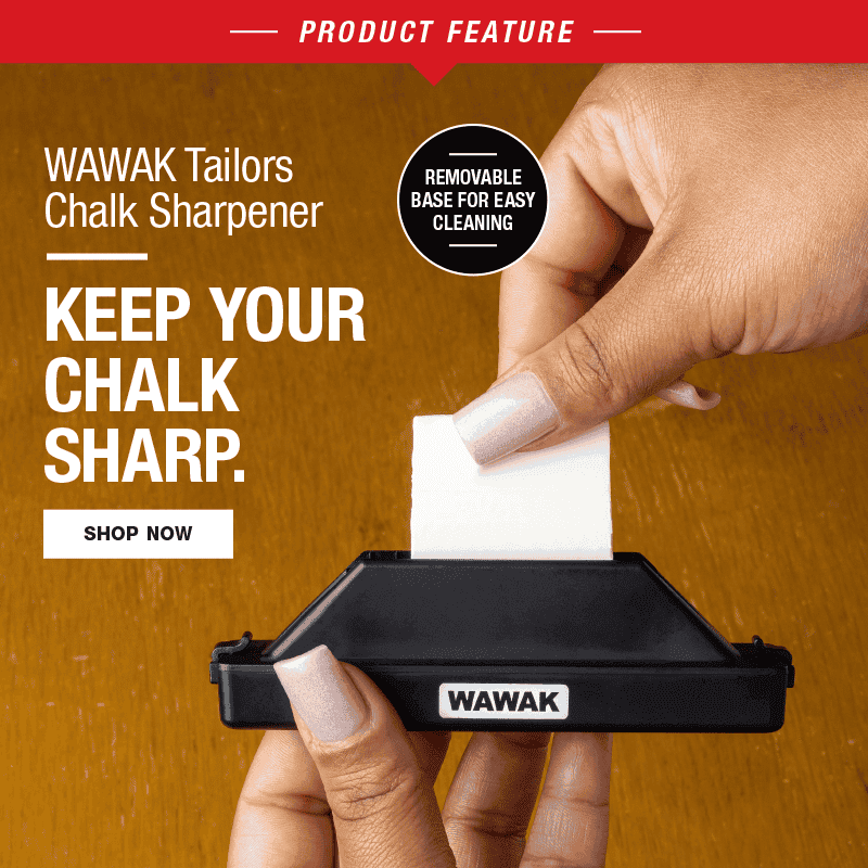 Products Feature: WAWAK Tailors Chalk Sharpener