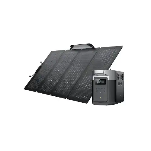 Image of EcoFlow DELTA 2 Portable Power Station + 220W Portable Solar Panel