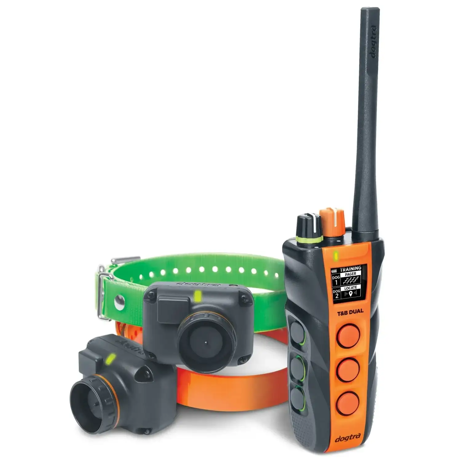 Image of Dogtra T&B Dual 2-Dog Long Range 1.5-Mile Training & Beeper Remote Dog Training E-Collar