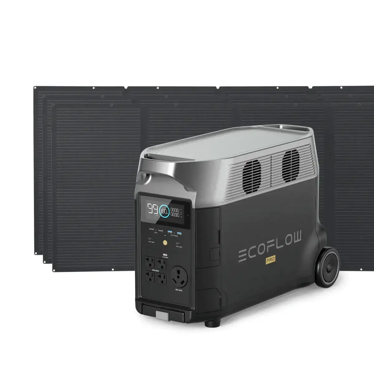 Image of Special Bundle: EcoFlow Delta Pro Portable Power Station & 400W Solar Panel