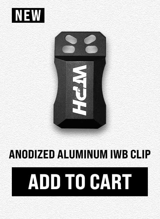 Anodized Aluminum IWB Clip