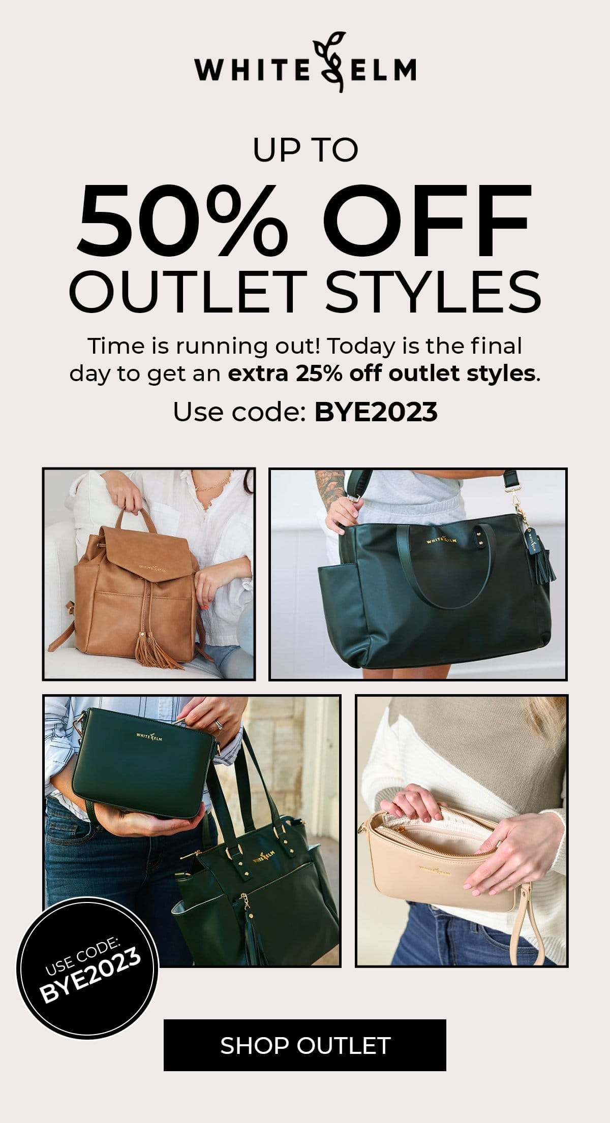 Up to 50% OFF Outlet Styles