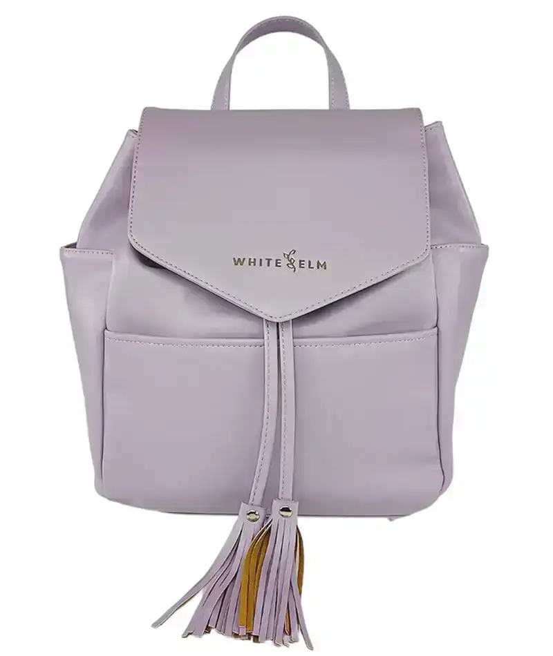 Image of Luna Drawstring Backpack - Lavender [Outlet Final Sale]