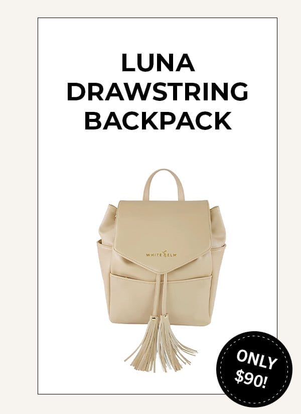 Luna Drawstring Backpack